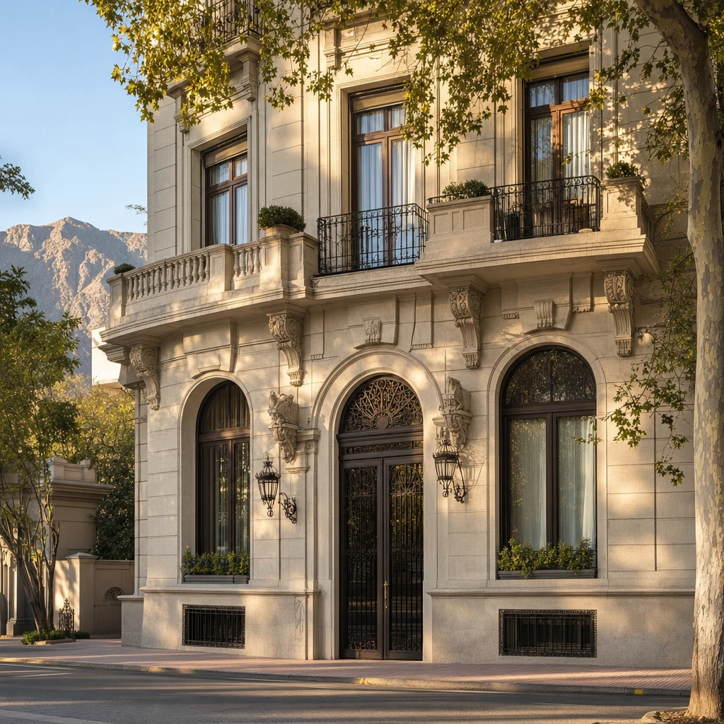 Hotel de estilo clásico en Mendoza