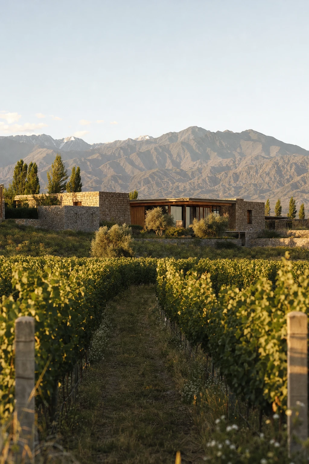 Viñedos y bodega en Mendoza